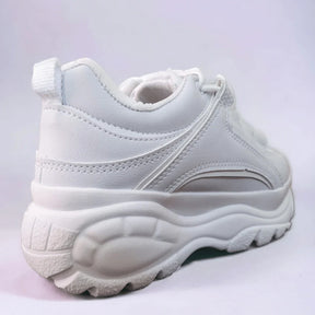 Tênis Feminino Branco Buffalo Plataforma Blogueira
