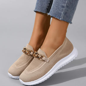 Tênis Feminino Ortopédico Bege